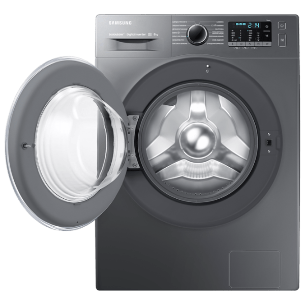 Mașină de spălat Samsung WW80J52E0HX/ CE Inox 8 kg, 1200 rpm, A+++ photo 4