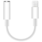 Adapter Platinet PMMA9825 Lightning/ 3.5 mm White 