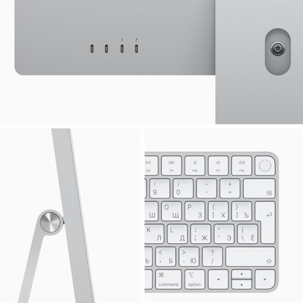 All-in-One PC Apple iMac 2021 (Z12Q000BY) Silver 24" 4.5K LED Apple M1 16 GB 512 GB photo 5