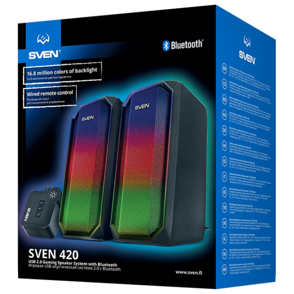 Sistem audio Sven 420 Black  photo 6