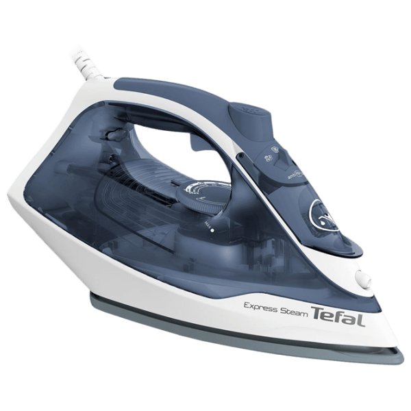 Fier de călcat Tefal FV2837E0 Blue 2400 W, 35 g/ min, 0.27 l, Ceramică photo 1