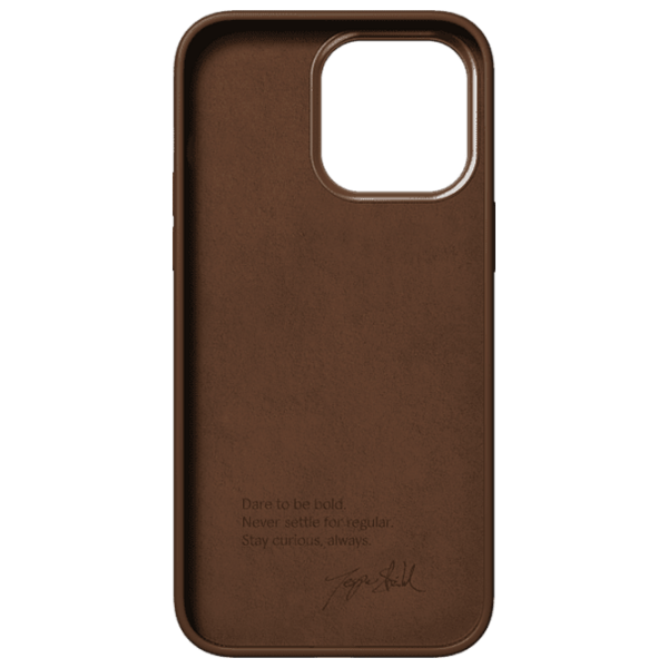 Husă pentru smartphone Apple iPhone 14 Pro Max (Bold) Chestnut Brown Nudient, PC, MagSafe Back photo 2