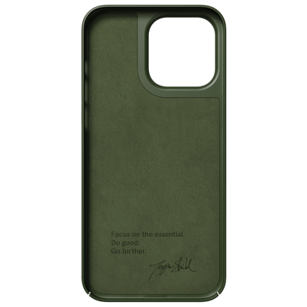 Husă pentru smartphone Apple iPhone 14 Pro (Thin Magsafe) Pine Green Nudient, TPU, MagSafe Back photo 2