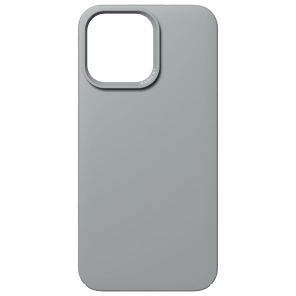 Husă pentru smartphone Apple iPhone 14 Pro (Thin Magsafe) Concrete Gray Nudient, TPU, MagSafe Back photo 1