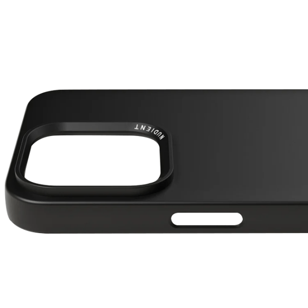 Husă pentru smartphone Apple iPhone 14 Pro (Thin Magsafe) Ink Black Nudient, TPU, MagSafe Back photo 4