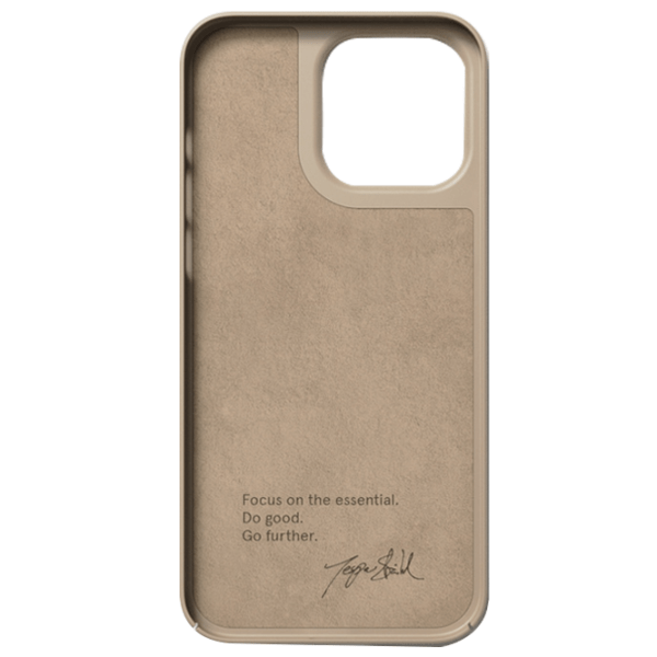 Husă pentru smartphone Apple iPhone 14 Pro (Thin Magsafe) Clay Beige Nudient, TPU, MagSafe Back photo 2