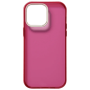 Husă pentru smartphone Apple iPhone 14 Pro Max (Form) Clear Pink Nudient, PC, MagSafe Back