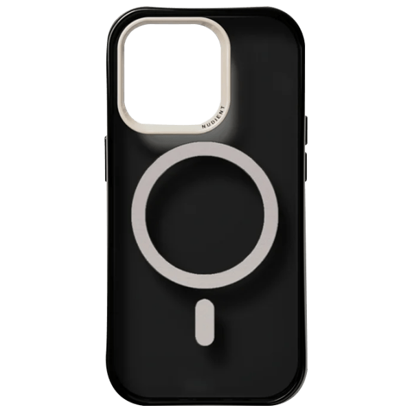Husă pentru smartphone Apple iPhone 14 Pro Max (Form) Clear Black Nudient, PC, MagSafe Back photo 1