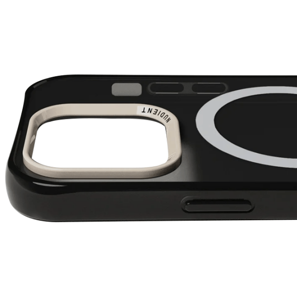 Husă pentru smartphone Apple iPhone 14 Pro Max (Form) Clear Black Nudient, PC, MagSafe Back photo 4