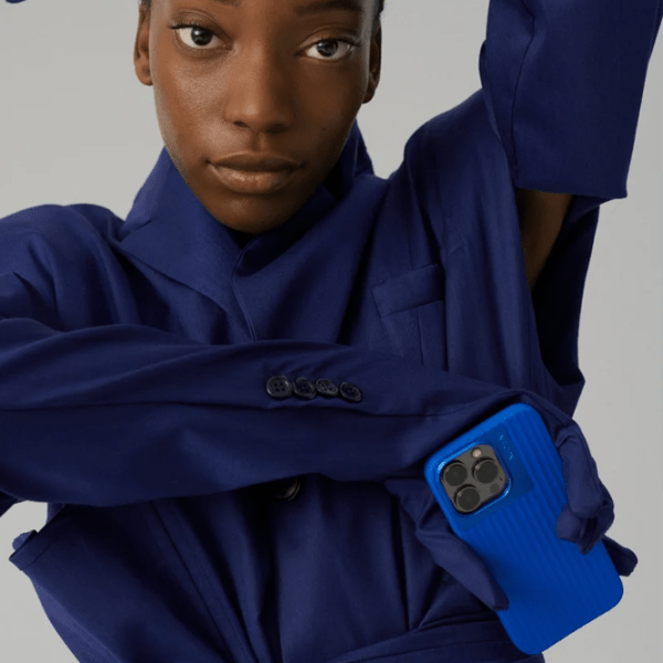 Husă pentru smartphone Apple iPhone 14 Pro Max (Bold) Signature Blue Nudient, PC, MagSafe Back photo 5