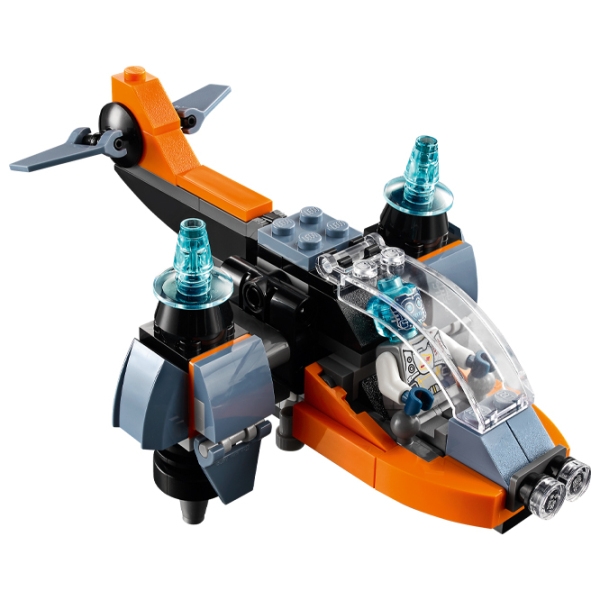 Конструктор LEGO Cyberdron Разноцветный Количество деталей 113, 6+ photo 3