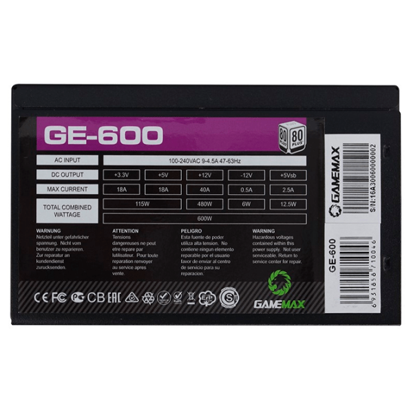Игровой компьютер Navigator 00327 Черный Intel Core i5 10400F 8 ГБ 256 ГБ 1 ТB Geforce GTX 1650 4 ГБ photo 13