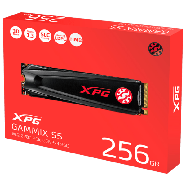 SSD ADATA XPG Gammix S5 M.2 NVMe 256 ГБ Скорость чтения: 2100 MБ/ с,
Скорость записи: 1500 MB/ s photo 6