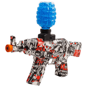 Игрушечный автомат Splatter Ball Gun AK-47 ST617A Красный Электрический, Гелевые шарики, 12+