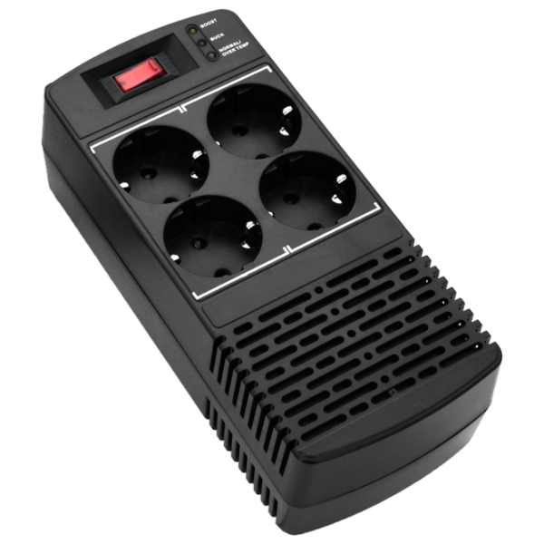 Stabilizator de tensiune Ultra Power AVR-1012 (600/ 1000VA) Gray  photo 1