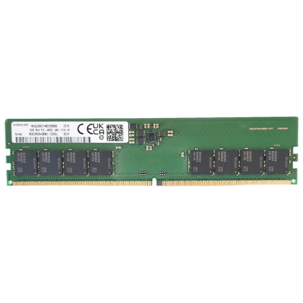 Оперативная память 16 ГБ Samsung 323R2GA3BB0-CQK DIMM, DDR5, 4800 МГц photo 1