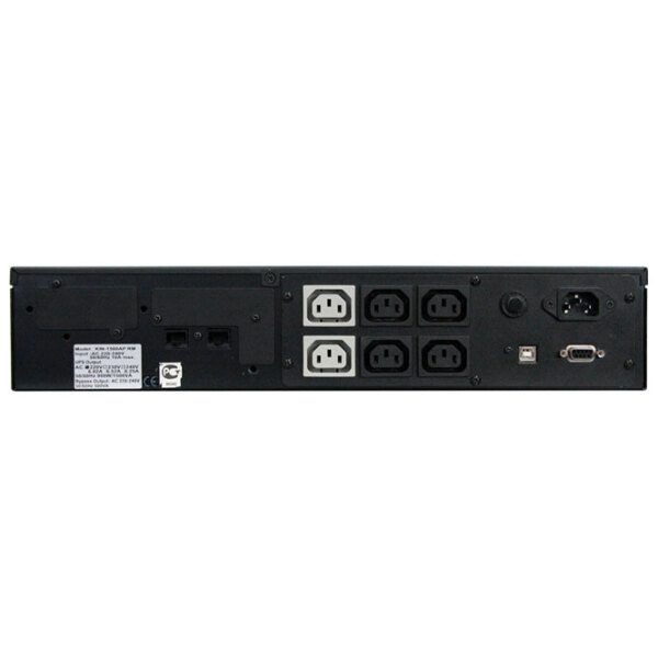 UPS PowerCom KIN-1200AP (960/ 1200VA) Black  photo 2