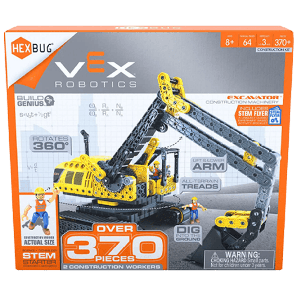 Конструктор Hexbug VEX Excavator Разноцветный Количество деталей 370, 8+ photo 1