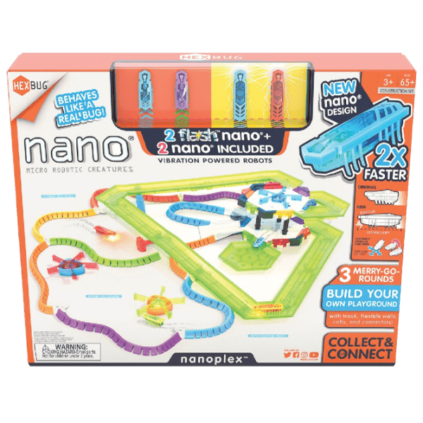Робот Hexbug Nano Flash Nano Nanoplex Set - Int 433-7123 Разноцветный Универсальный, 8+ photo 1