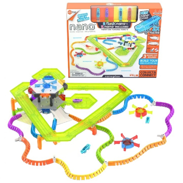 Робот Hexbug Nano Flash Nano Nanoplex Set - Int 433-7123 Разноцветный Универсальный, 8+ photo 3