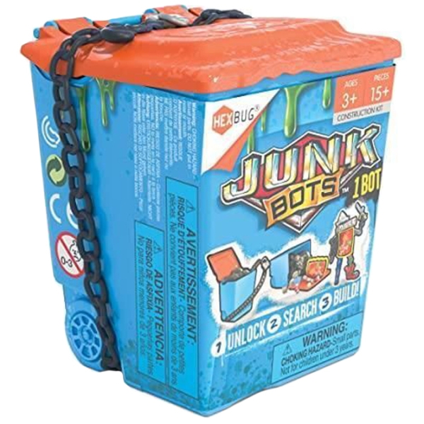 Конструктор Hexbug Trash Bin Asmt Разноцветный Количество деталей 15, 6+ photo 5