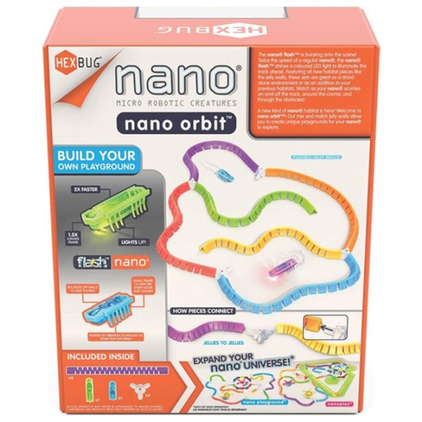 Робот Hexbug Nano Flash Nano Orbit Set - Int 433-7121 Разноцветный Универсальный, 8+ photo 2