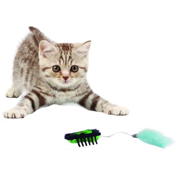 Jucărie Hexbug Nano Flash Nano Cat Toy 480-3030 Multicolor Pentru pisică, 8+ photo 3