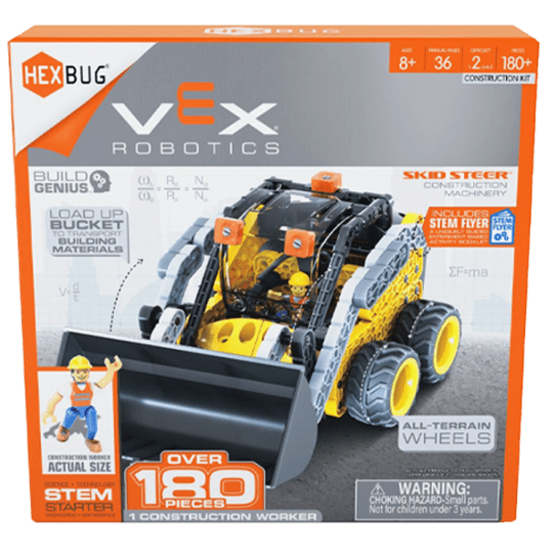 Конструктор Hexbug Skid Steer Разноцветный Количество деталей 180, 8+ photo 1