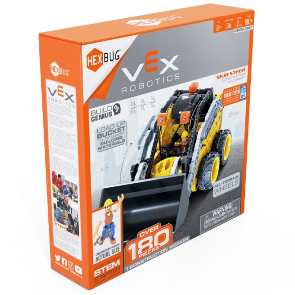 Конструктор Hexbug Skid Steer Разноцветный Количество деталей 180, 8+ photo 4
