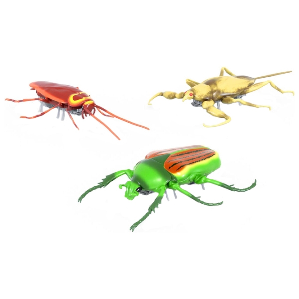 Робот Hexbug Real Bugs Flash Nano Real Bugs - 3PK 477-7801 Разноцветный Для детей, 9+ photo 2