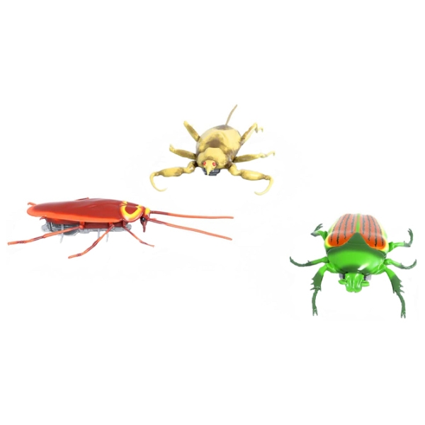 Робот Hexbug Real Bugs Flash Nano Real Bugs - 3PK 477-7801 Разноцветный Для детей, 9+ photo 3