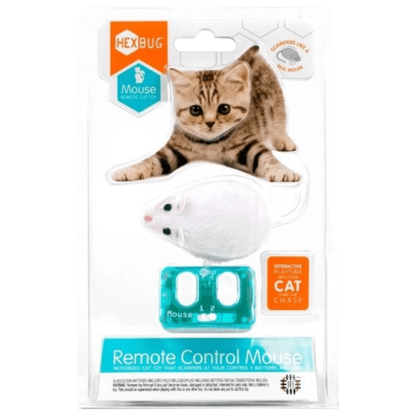 Игрушка Hexbug Smart toy Mouse - IR 480-4466 Серый Для кошки, photo 1
