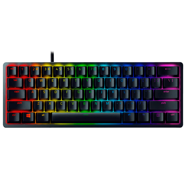 Tastatură Razer Huntsman Mini Black Purple Switch Gaming, Cu fir photo 1