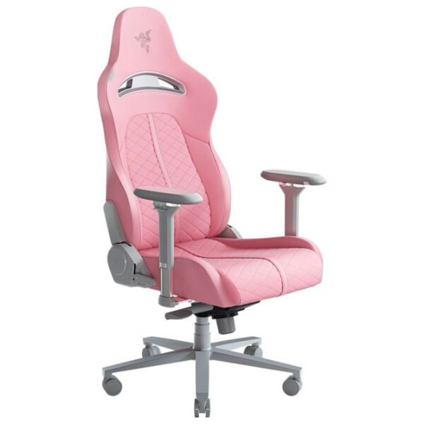 Scaun Gaming Razer Enki RZ38-03720100-R3G1 Pink Black  photo 2