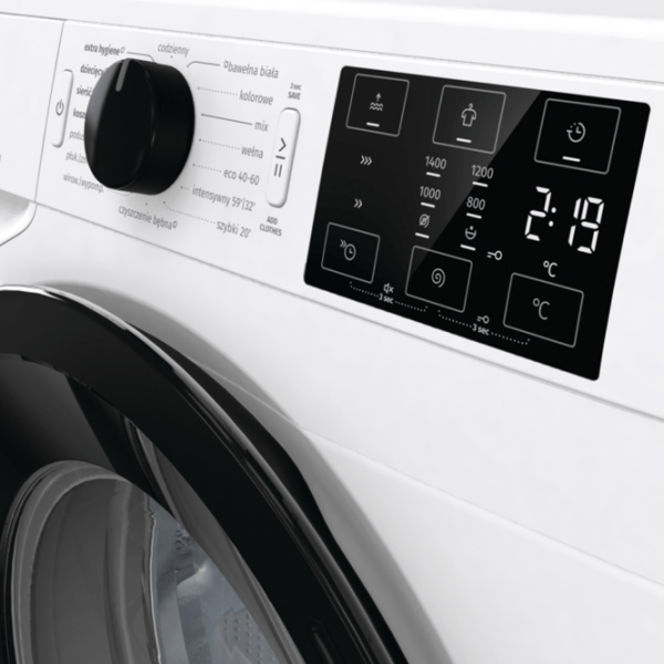 Mașină de spălat Gorenje WNEI 94 AS/ PL White 9 kg, 1400 rpm, A photo 8