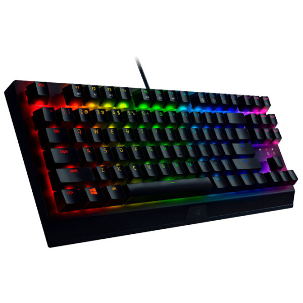 Tastatură Razer BlackWidow V3 Tenkeyless Black Yellow Switch Gaming, Cu fir photo 2