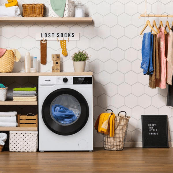 Mașină de spălat Gorenje WNHEI 74 SAS/ PL White 7 kg, 1400 rpm, A photo 10