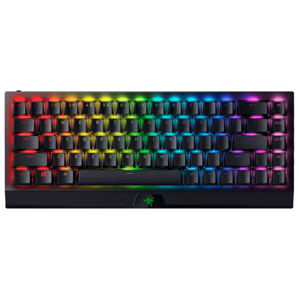 Tastatură Razer BlackWidow V3 Mini HyperSpeed Phantom Edition Black Yellow Switch Gaming, Fără fir photo 1