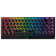 Tastatură Razer BlackWidow V3 Mini HyperSpeed Phantom Edition Black Yellow Switch Gaming, Fără fir