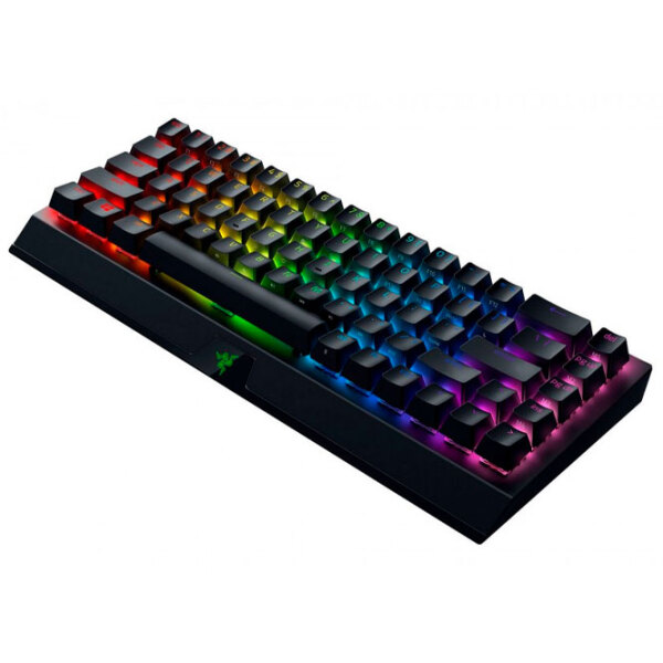 Tastatură Razer BlackWidow V3 Mini HyperSpeed Phantom Edition Black Yellow Switch Gaming, Fără fir photo 2