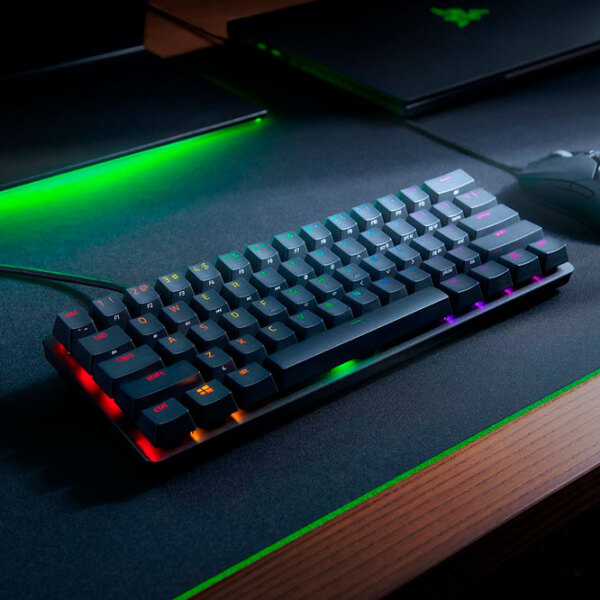 Tastatură Razer Huntsman Mini Black Red Switches Gaming, Cu fir photo 5