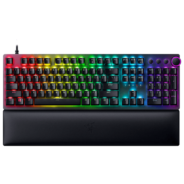 Tastatură Razer Huntsman V2 Black Red Switches Gaming, Cu fir photo 1