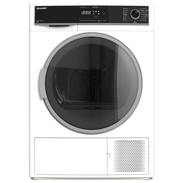 Mașină de uscat rufe SHARP KD-HHH8S7GW2-EE White 8 kg, A++ photo 1
