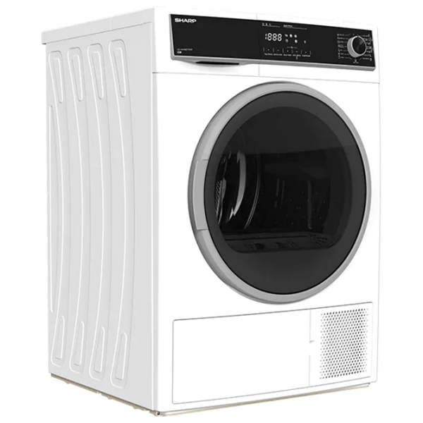 Mașină de uscat rufe SHARP KD-HHH8S7GW2-EE White 8 kg, A++ photo 3