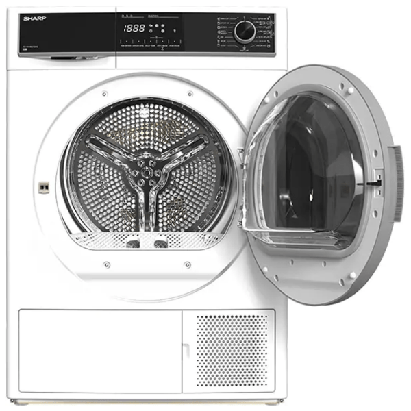 Mașină de uscat rufe SHARP KD-HHH8S7GW2-EE White 8 kg, A++ photo 5