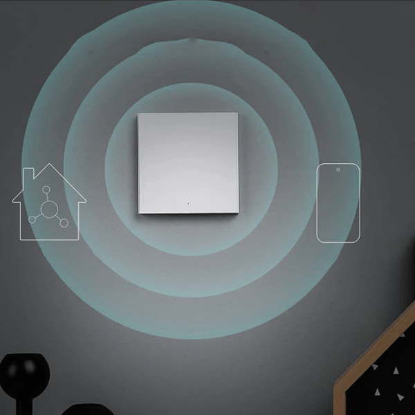 Умный переключатель Aqara Smart Wall Switch H1 (cu Nul, Single rocker) Белый  photo 5