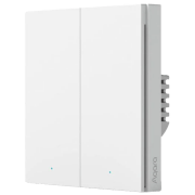 Умный переключатель Aqara Aqara Smart Wall Switch H1 (cu Nul, Double rocker) Белый 