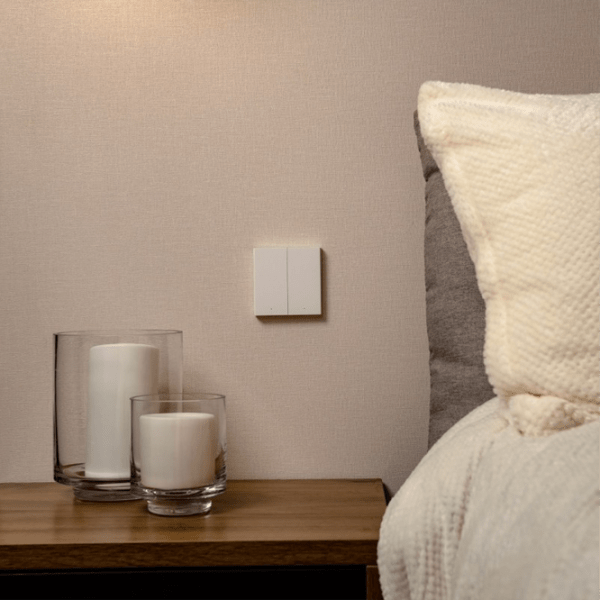 Умный переключатель Aqara Aqara Smart Wall Switch H1 (cu Nul, Double rocker) Белый  photo 4