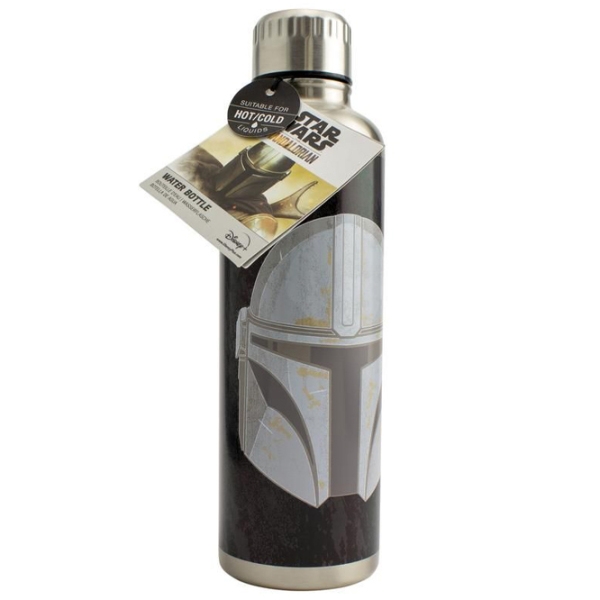 Sticlă pentru apă Fan Paladone The Mandalorian Black 500 ml photo 3