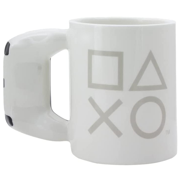 Cană Paladone PlayStation Shaped Mug White 480 ml photo 2